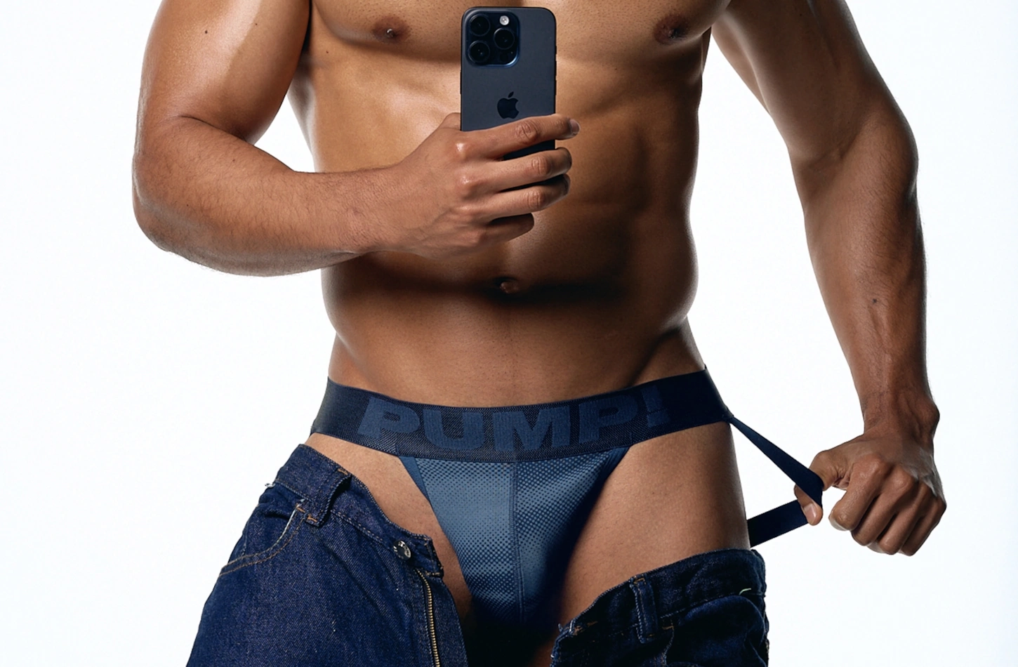 Indigo Blue Jockstrap - Image 4