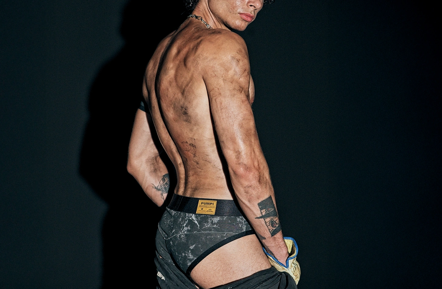 Black Washed Brief