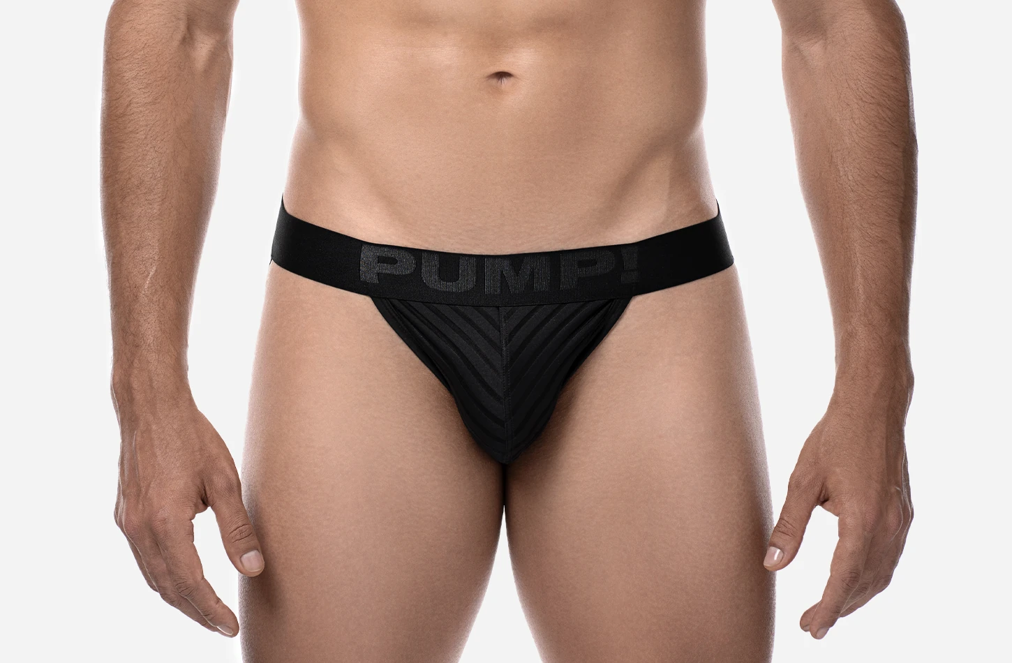 Whisper Black Jockstrap