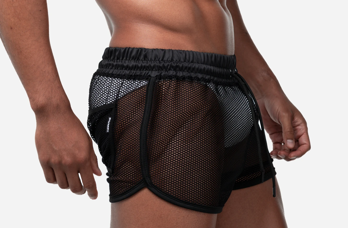 Black Mesh Short - Image 2