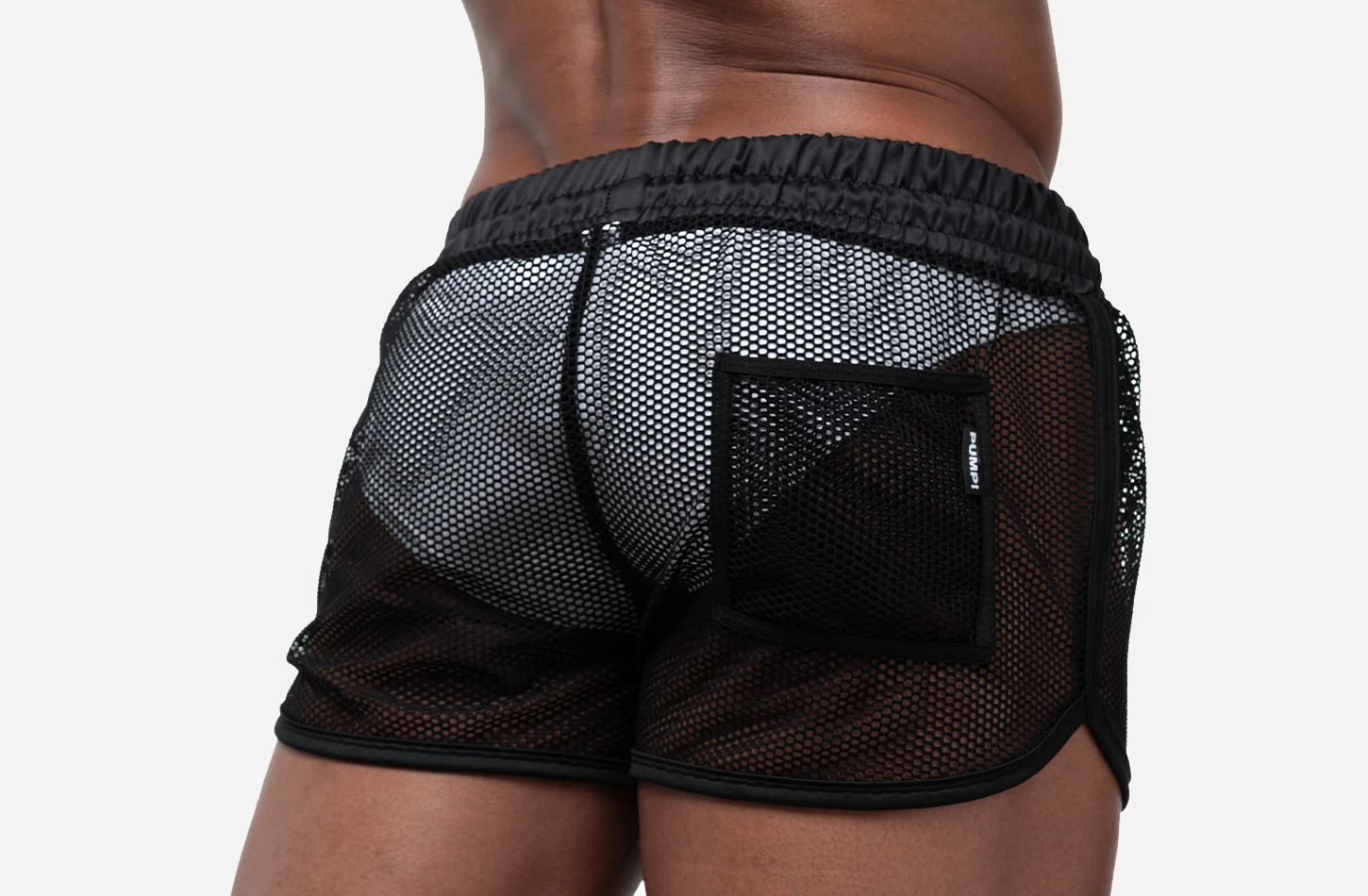 Black Mesh Short - Image 3
