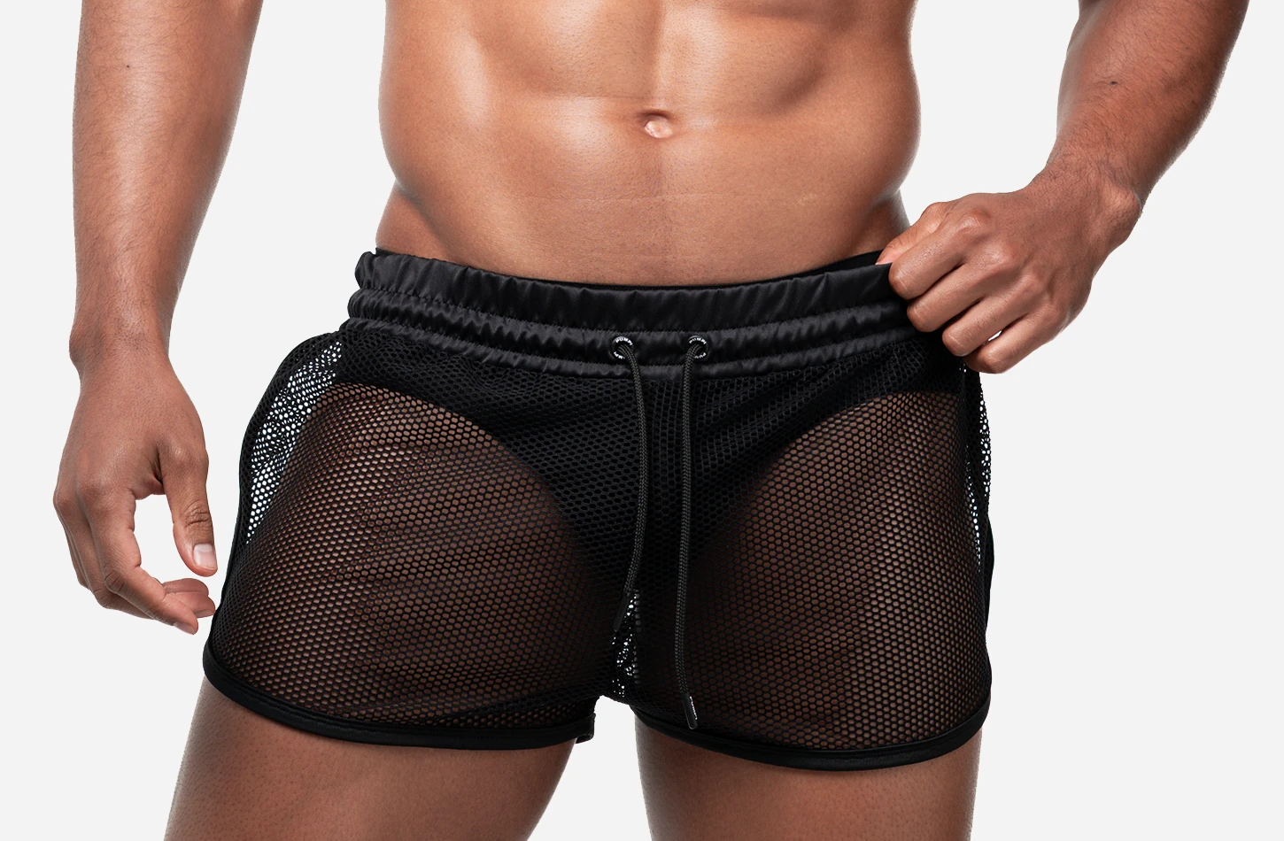 Black Mesh Short - Image 5