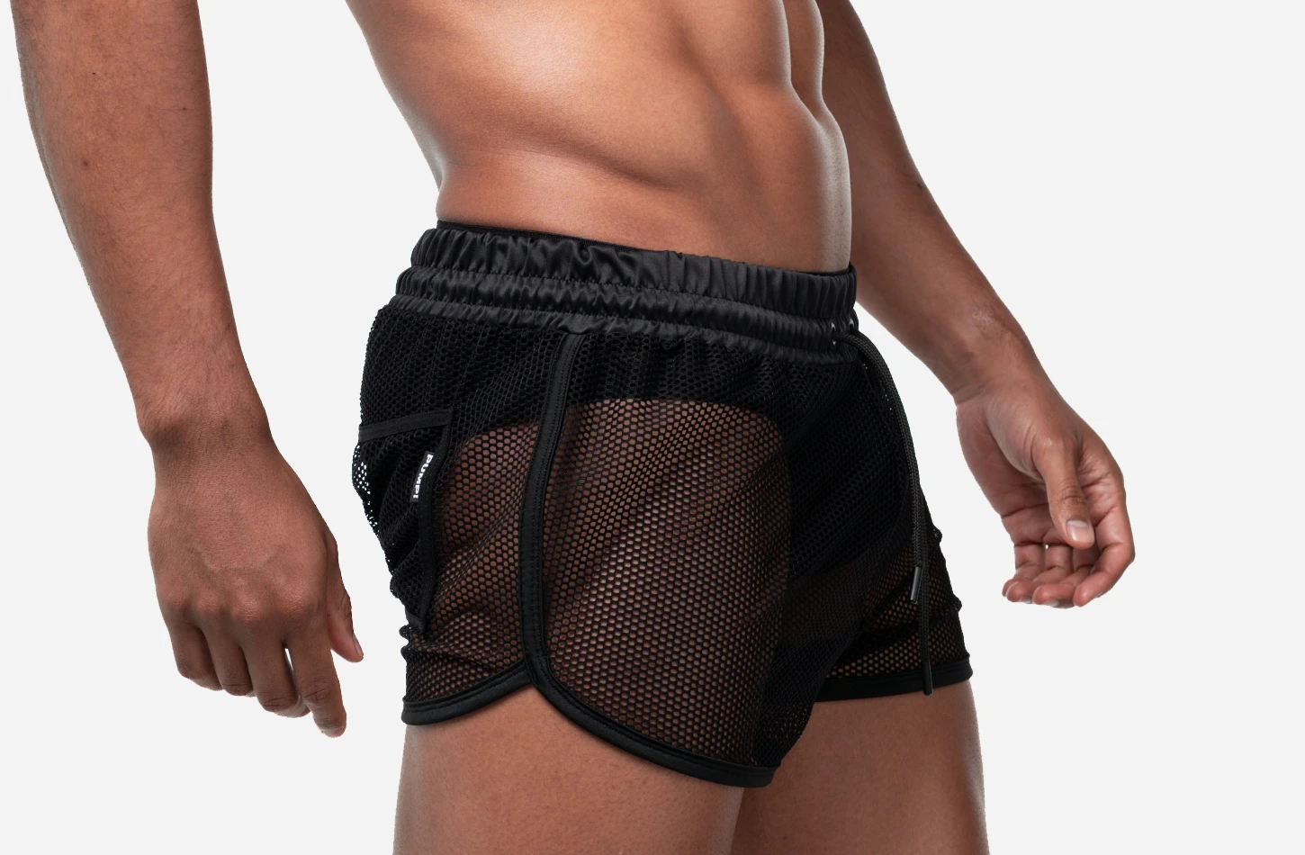 Black Mesh Short - Image 6