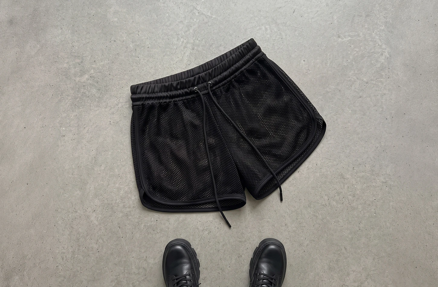 Black Mesh Short - Image 9