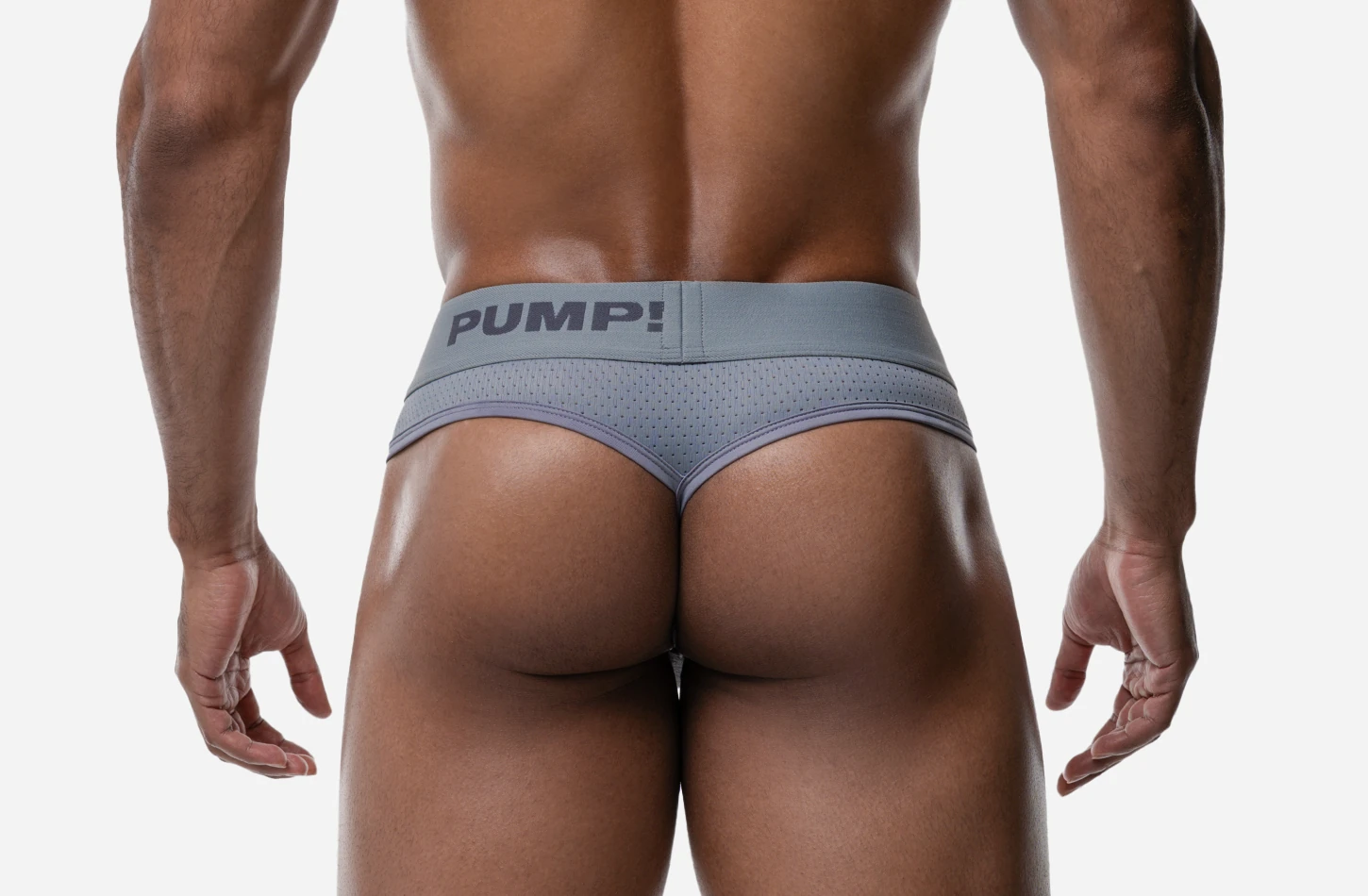 Gray Classic Thong - Image 4