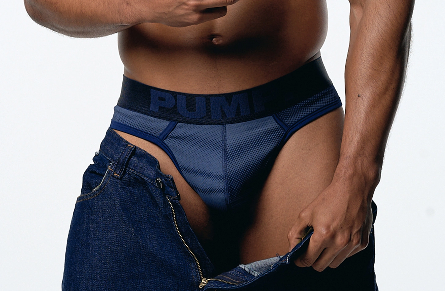 Indigo Blue Thong - Image 8